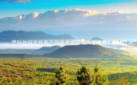 思科如何支持客户的技术培训和人才培养？(思科)