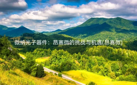 微纳光子器件：昂赛微的挑战与机遇(昂赛微)