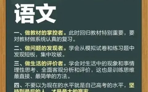 2022人民日报送高考生各科考试锦囊：祝愿你高考旗开得胜，金榜题名！