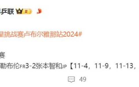 2-3！张本智和不敌17岁法国小将，疯狂跺脚，对手赢球后躺地怒吼-张本智和2021年最新比赛视频