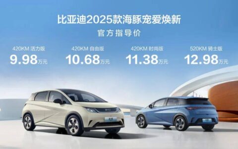 中国新能源车新速度，比亚迪2025款海豚宠爱焕新暨第70万辆下线-比亚迪海豚新能源汽车评测怎么样